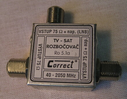 rozbočovač TV-SAT  Ro 5.1a